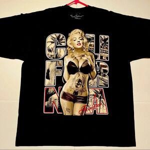 Real Street Men’s T-Shirt Marylyn Monroe size 2XL